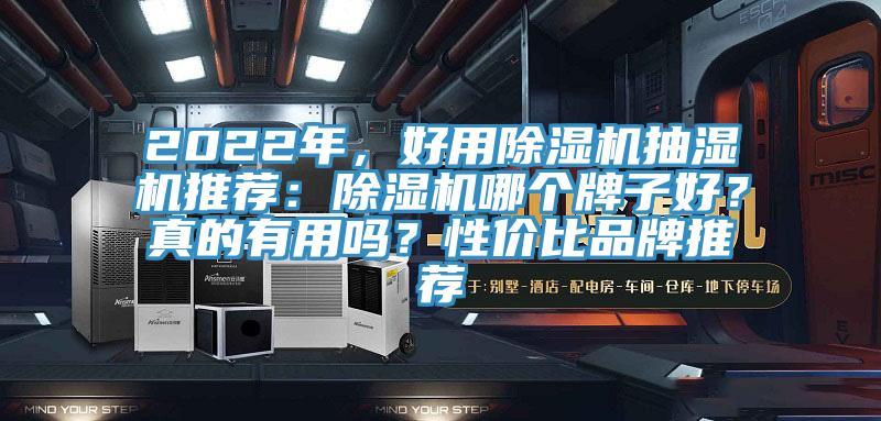 2022年，好用除濕機抽濕機推薦：除濕機哪個牌子好？真的有用嗎？性價比品牌推薦