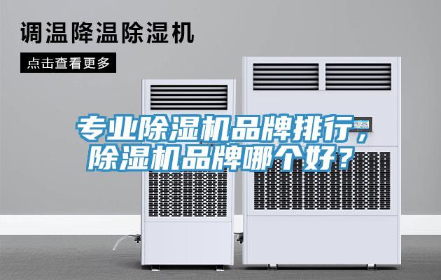 專業(yè)除濕機品牌排行，除濕機品牌哪個好？