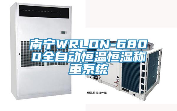 南寧WRLDN-6800全自動(dòng)恒溫恒濕稱重系統(tǒng)