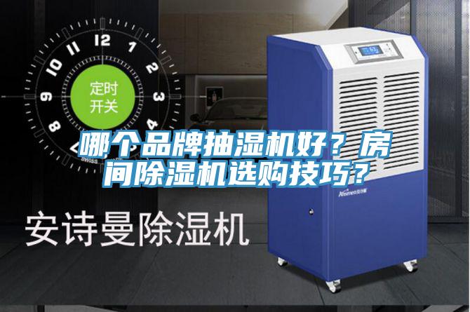 哪個品牌抽濕機好？房間除濕機選購技巧？