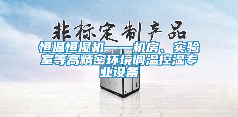 恒溫恒濕機——機房、實驗室等高精密環(huán)境調溫控濕專業(yè)設備