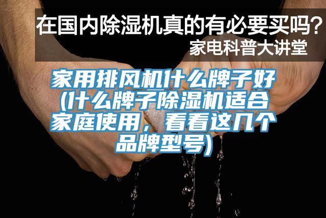 家用排風機什么牌子好(什么牌子除濕機適合家庭使用，看看這幾個品牌型號)