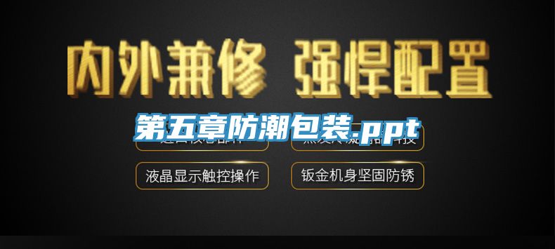 第五章防潮包裝.ppt