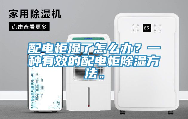 配電柜濕了怎么辦？一種有效的配電柜除濕方法。