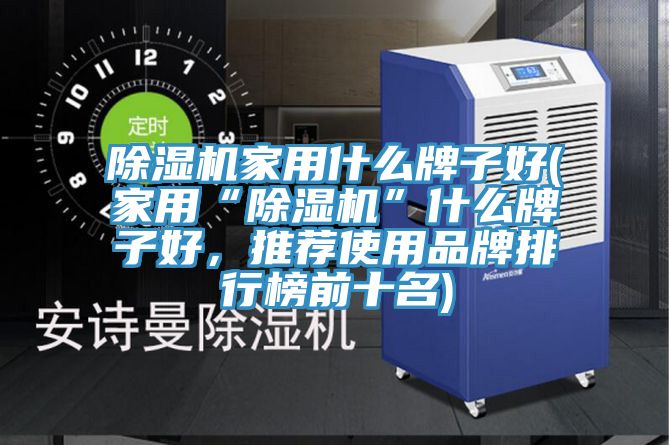 除濕機(jī)家用什么牌子好(家用“除濕機(jī)”什么牌子好，推薦使用品牌排行榜前十名)