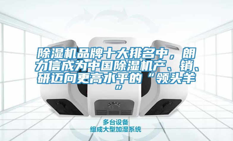 除濕機品牌十大排名中，朗力信成為中國除濕機產(chǎn)、銷、研邁向更高水平的“領(lǐng)頭羊”